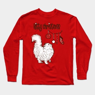 Kitty Christmas Long Sleeve T-Shirt